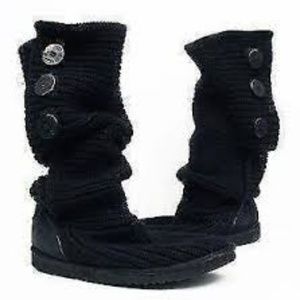Ugg Black Sweater Boots